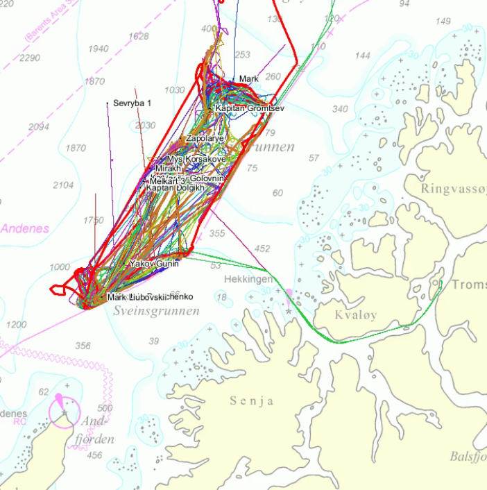 Taurus nord for Andøya